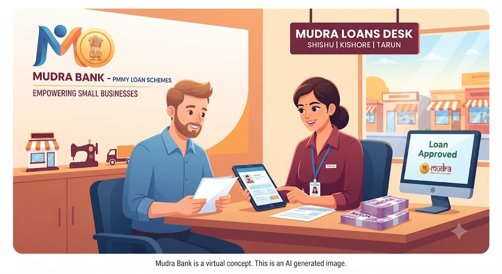 Business loam from Mudra Bank