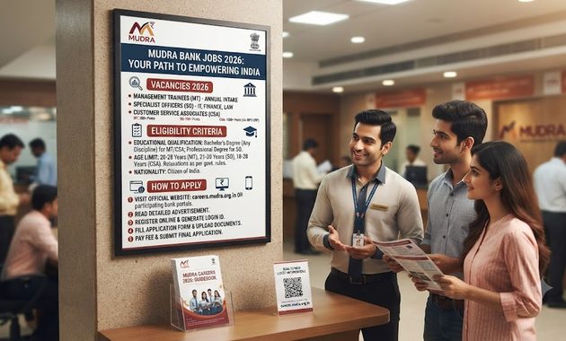 Mudra Bank jobs