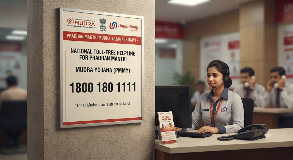 Mudra loan customer care number